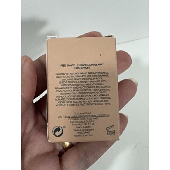 CHLOE NOMADE for Women EDP 0.17oz-5ml Splash TRAVEL MINI SAMPLE Sz Dabbler - Picture 4 of 4